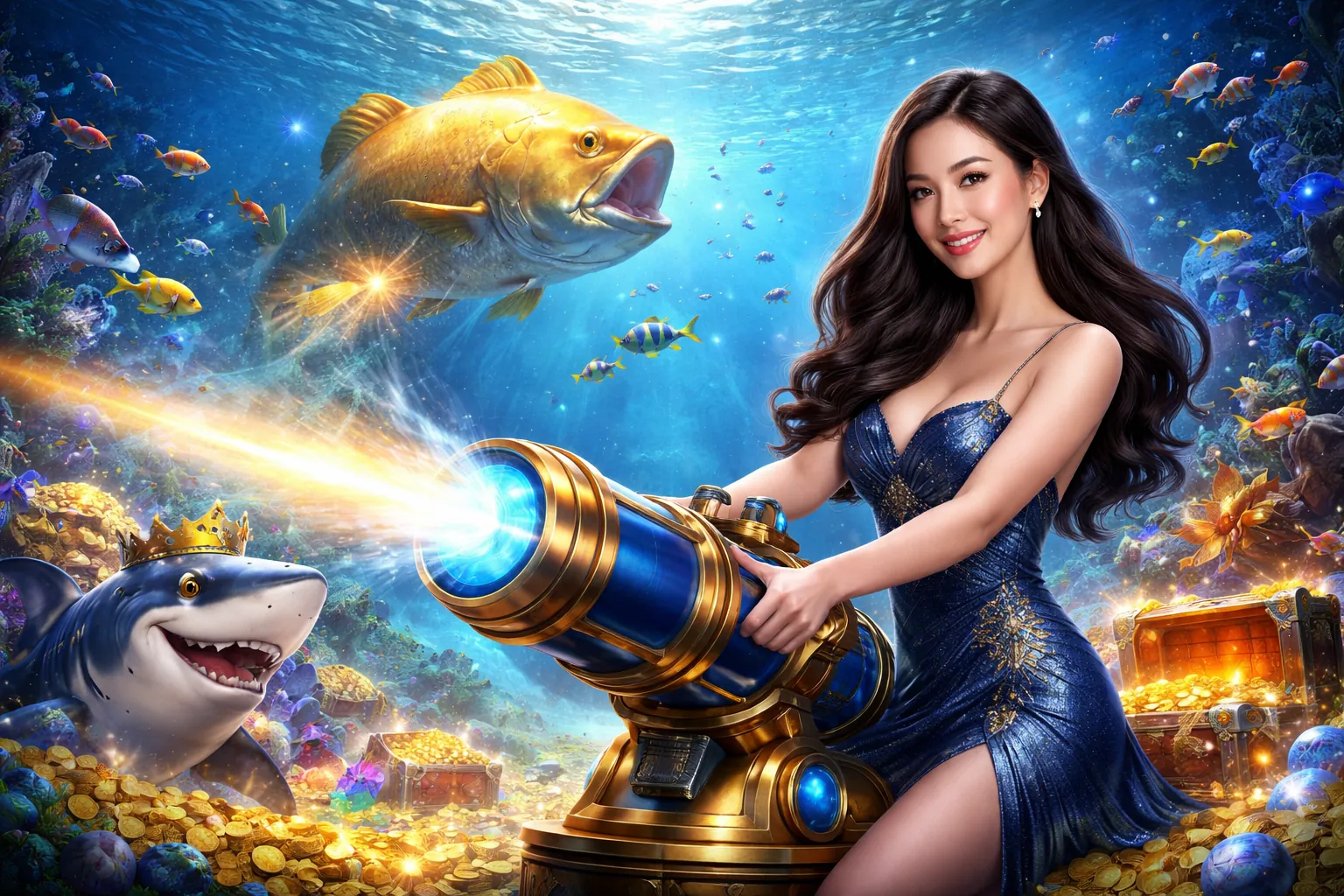 Thế giới Bắn Cá mu66 rực rỡ dưới đáy biển